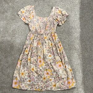 Women’s medium multicolor floral midi ana dress
Ruffled